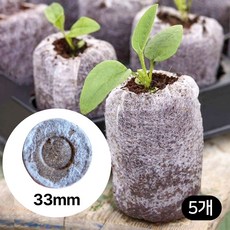 세경팜 믿고쓰는 정품 지피펠렛, 33mm, 5개