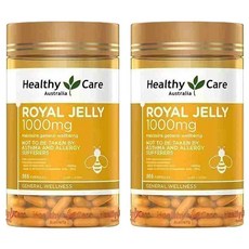 헬시케어 로열젤리 1000mg 캡슐, 365정, 2개