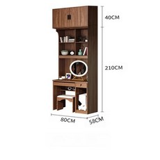 미일 붙박이장10자 붙박이장 작은방 맞춤가구, 1단, 컴퓨터 책상 + 상단 캐비닛