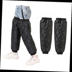 겨울 무릎 보온 패딩 레그워머 방풍 지퍼 다리보호대 방한용품, HS패딩방한레그워머(2P)