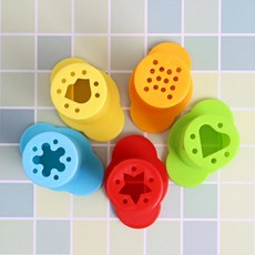 클레이 점토주사기 5종세트 미니면뽑기 노즐 도구