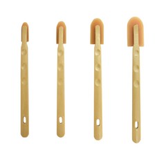 收尾用矽膠刮刀 4種組, 1套