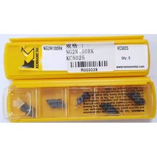 KENNAMETAL 肯納 NG2M100RK KC5025 車刀片，高硬度耐磨，適用多種金屬加工, 1個
