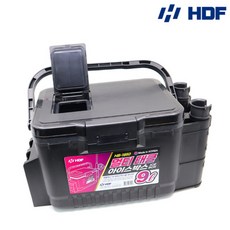 해동 HB-1850 멀티 태클 아이스박스 9리터 쿨러 태클박스 블랙, 999개, 9L