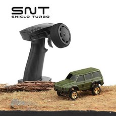 FPV RC카 드론 카메라 RC SNICLO 무선 몰입형 리모컨 자동차 4 륜 구동 등반 장난감 소년 오프로드 차량 164, FPV green car