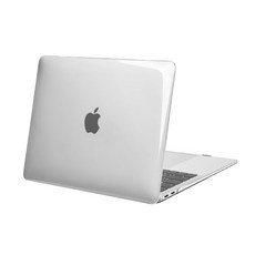 MOSISO 2022년형 MacBook Air 13.3인치 M1 플라스틱 하드 케이스(A1932), 투명
