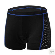 우아몰 자전거 쿠션 팬츠(L) (블루) 패드속바지