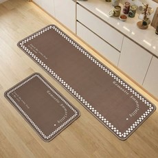 모레아오브제 빨아쓰는 소프트 규조토 주방매트 발매트 1+1 세트 무지단색심플 14종, SIM-2602