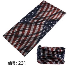 魔術頭巾 戶外防曬 面罩 圍脖, 編號-231, 1個