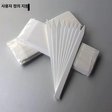 지니픽 향수시향지 테스트지 조향테스트 시향종이, 블랭크 팁 160x8 0.4 100, 1개