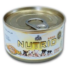 뉴트리오 닭고기 게살 캔 100g