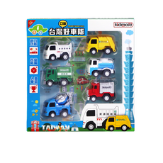 Kidmate 口袋台灣好車隊 工程車系列, 資源回收車, 1個