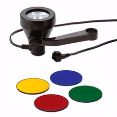 5색필터 연못 정원 수중등 조명 발코니 테라스 라이트