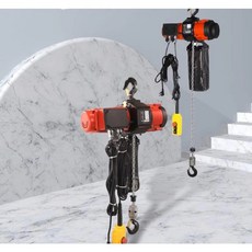 電動鏈條吊車，遙控操作，過載保護，適用於工廠、倉庫、建築工地, 1個