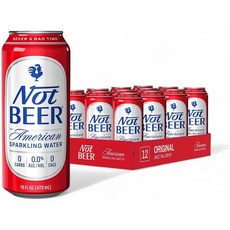 미국 낫비어 어메리칸 스파클링 탄산수 드링크, 12개, 473ml