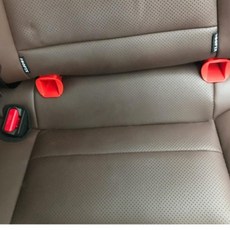 아이소픽스 브라켓 출산 소픽스 차량용 아이 카시트 안전, 레드 (2개 1세트), 1개