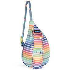 KAVU 미니 슬링백 레인보우 스트라이프 원사이즈