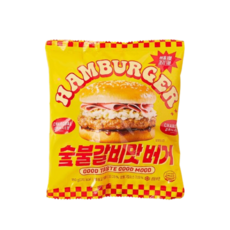 노브랜드 숯불갈비맛햄버거, 3개, 150g