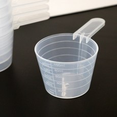 과학실험용 플라스틱 계량스푼(100ml) 10개