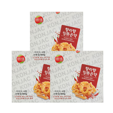 밍쮸 향라 곤약 간식 과자 마라쫀드기, 10박스, 400g