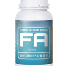 FA (FREE AMINO ACID) / 식물성 아미노산 / 유리 아미노산 17종 함유 / 유리 아미노산, 1개, 500ml