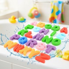 유아학습교구 스펀지 알파벳 숫자 폼 퍼즐 블럭, 1개