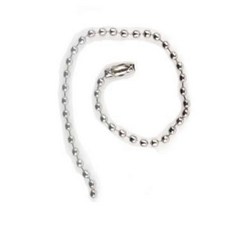 군번줄 15cm 20개 인식표목걸이 패션목걸이 군번줄목걸이 패션 군번줄 군인 군용 줄 볼체인 제작 은색 dew+44733LX