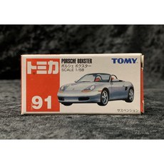 《GTS》純日貨 絕版 Tomica 多美小汽車 NO91 保時捷 Boxster 藍標, 1個