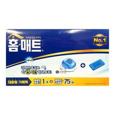 홈매트 코드롤러 훈증기 + 모기약 리필 75p 세트, 1세트