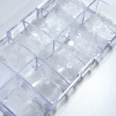 패디팁 인조발톱 가짜발톱 팁 초박형 반투명 500p, 1개, 패디팁500p 낱개형