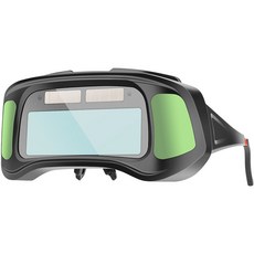 自動變光電焊眼鏡 QJ2746 電焊護目鏡 氬弧焊防護眼鏡, 1個, 升級真彩款-送可調節綁帶
