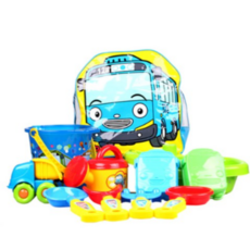 타요 빅 모래놀이, 혼합 색(블루 외 다색), 760g, 2개