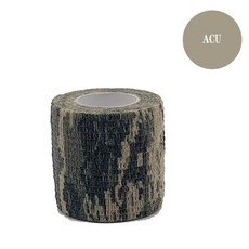 위장 탄성 랩 테이프 자기 접착 스포츠 보호대 발목 무릎 손가락 팔 붕대, 11.ACU camouflage, 14. ACU camouflage, 1개