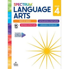 Spectrum Language Arts Workbook Grade 4