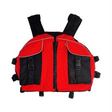 성인용 부력 조절 가능한 구명 조끼 수영 보트 항해 야외 낚시 수상 스포츠 안전 구명 조끼, red XXL, 04 Red