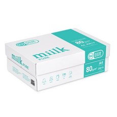 miilk 퓨어 복사용지, 1250개, A4
