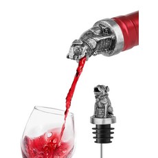 ECLATIS 동물 와인 푸어러 및 주류 병용 흘림 방지 병 스토퍼 남성 아빠 안주인 집들이를 위한 재미있는 특별한 선물 휴일 파티 장식을 바 카트 액세서리 다양한, 개
