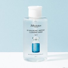 [제이엠솔루션] 재팬 H9 히아루로닉 앰플 클렌징 워터 아쿠아 500ml, 1세트
