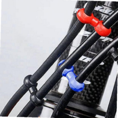 자전거 케이블 정리 10개 zag+290tb, 녹색10P  00660WT