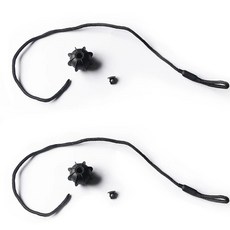 트렌딩 해치백 패키지 선반 트렁크 리드 쉘프 스트링 홀딩 소형 볼 6 R20 Mk5 447 A용, 01 Black 2pcs, 1. 2Pcs, 1개