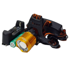 玩家級-H26A-12W(雙色)藍光白光充電頭燈-旋轉調光, 1個, H26A藍光+白光, H26A藍光+白光