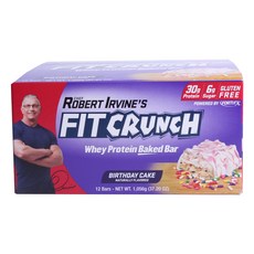 CHEF ROBERT IRVINE FORTIFX 高蛋白餅乾 生日蛋糕口味, 1盒, 1056g