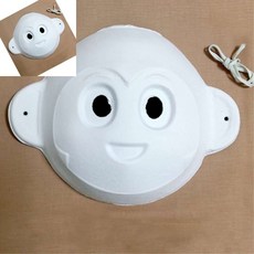 사땨 원숭이탈 가면꾸미기 미술수업재료 방과후미술