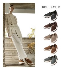 [벨뷰] 로마 천연 양털 로퍼