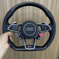 奧迪Audi A3/A4/A5/A6/A7改裝R8方向盤總成 經典賽車方向盤, R8-A-16, 1個