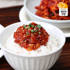 [장인의주방GL]비빔오징어젓 1kg 밥도둑 반찬 젓갈, 1개