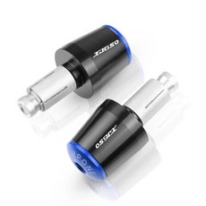 모토 핸들바 기어 밸런스 플러그 슬라이더 엔드 캡, 1개, 5. BLACK BLUE