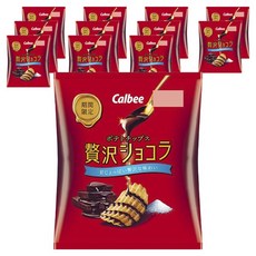 Calbee 卡樂比 豪華巧克力洋芋片, 12個, 48g