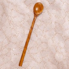 티스푼 컵용 대 수저 로즈우드 깊은 옻칠 롱 7day, 본상품