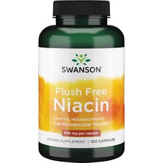 SWANSON 斯旺森 煙鹼酸膠囊 500mg, 1組, 120顆